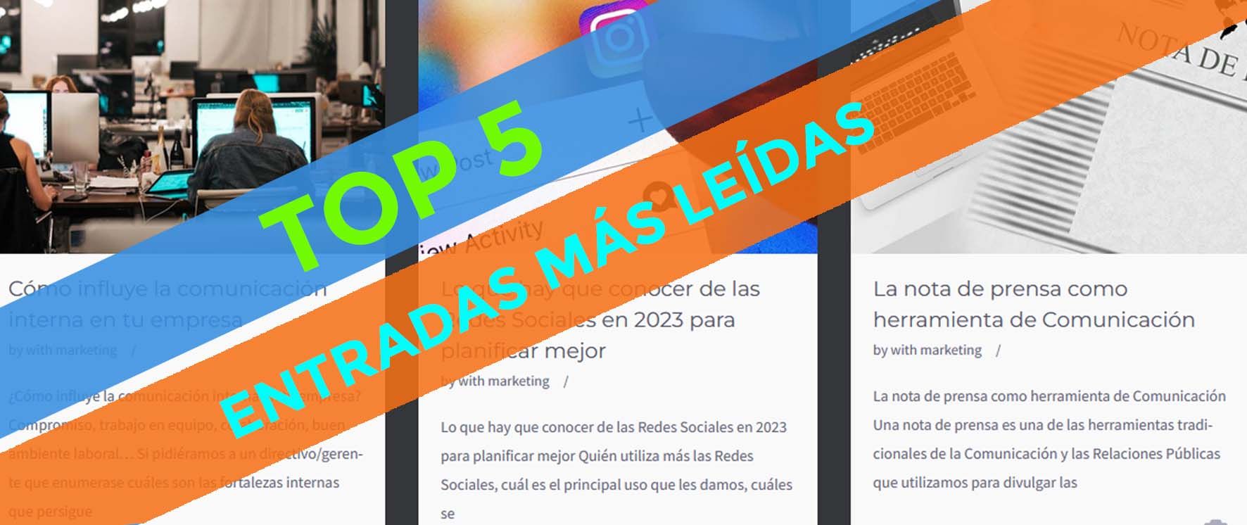 entradas más leídas